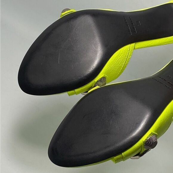 Balenciaga Women's Cagole Buckle Stud Slide Sandals size 38 - Picture 15 of 16